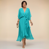 Monica — Ilga, sklandi ir elegantiška suknelė