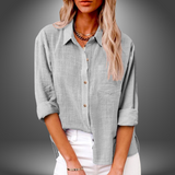 Eve - Premium lino bluzonas