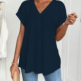 Estella - T-shirt Patchwork Atsitiktinis