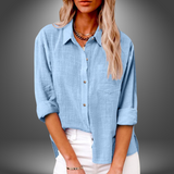 Eve - Premium lino bluzonas