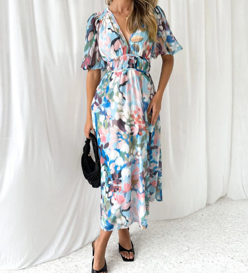 Elvira – Ilga Suknelė Boho Stiliumi