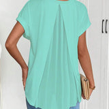 Estella - T-shirt Patchwork Atsitiktinis