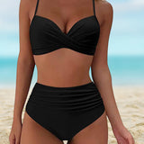 Doina – Elegantiškas bikinis su aukšta juosmeniu