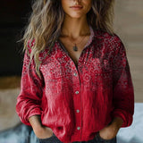 Valentina - Vintage Elegantiška Bluzė