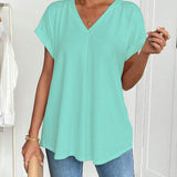 Estella - T-shirt Patchwork Atsitiktinis
