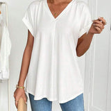 Estella - T-shirt Patchwork Atsitiktinis