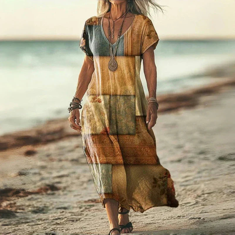 Elizabeta – Lengva Batik Suknelė
