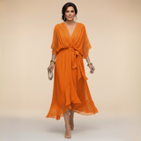 Monica — Ilga, sklandi ir elegantiška suknelė