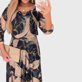 Chavelle | Elegantiška raštuota šifono suknelė