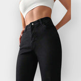 Irina | Aukšto liemens bootcut džinsai