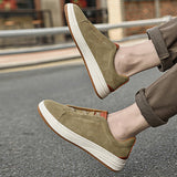 Uffe | VYRŲ ODINIAI SLIP-ON BATAI