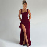 MARILYN™ - Elegantiška Oficialinė Maxi Suknelė su Atvira Nugarėle