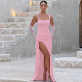 MARILYN™ - Elegantiška Oficialinė Maxi Suknelė su Atvira Nugarėle