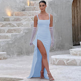 MARILYN™ - Elegantiška Oficialinė Maxi Suknelė su Atvira Nugarėle