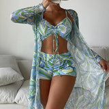 Cornelia – Retro Bikini, Šortai ir Kimono