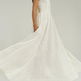 Sophia Elegance Maxi Suknelė | Vanilė