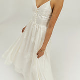Sophia Elegance Maxi Suknelė | Vanilė