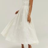 Sophia Elegance Maxi Suknelė | Vanilė