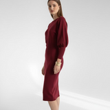 Mathilde™ — Elegantiška, patogi, klasikinio stiliaus midi suknelė