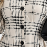 Élise™ — Elegantiška languota marškininė suknelė
