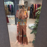 Zoe – Ilga Boho Siuvinėta Suknelė