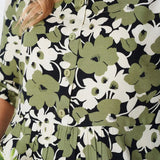 Florine™ — Elegantiška ir moteriška gėlių midi suknelė