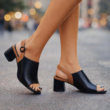 Melanie Marie | Slingback bateliai su kulnu
