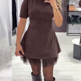 Camille™ – Elegantiška mini suknelė su blizgesiu