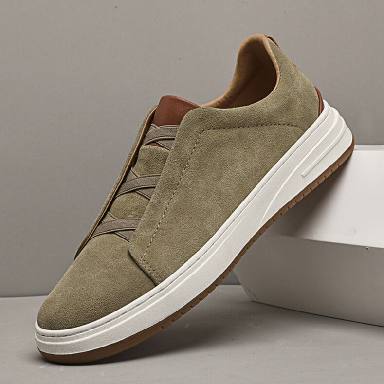 Uffe | VYRŲ ODINIAI SLIP-ON BATAI