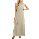 Tereza – Minimalistinė Maxi Suknelė