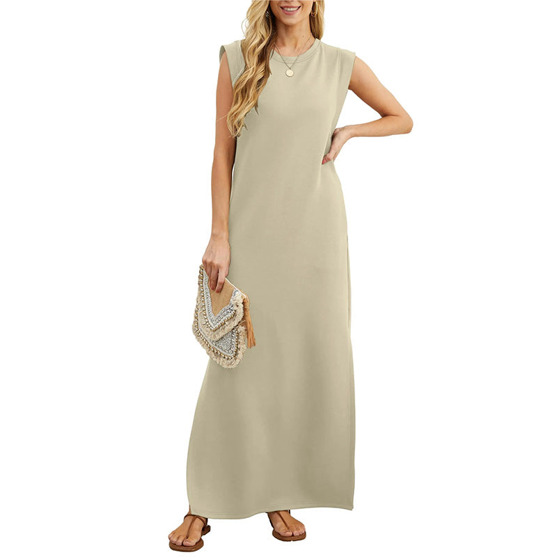 Tereza – Minimalistinė Maxi Suknelė