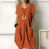 Céline™ — Elegantiška suknelė, akcentuojanti pilvą