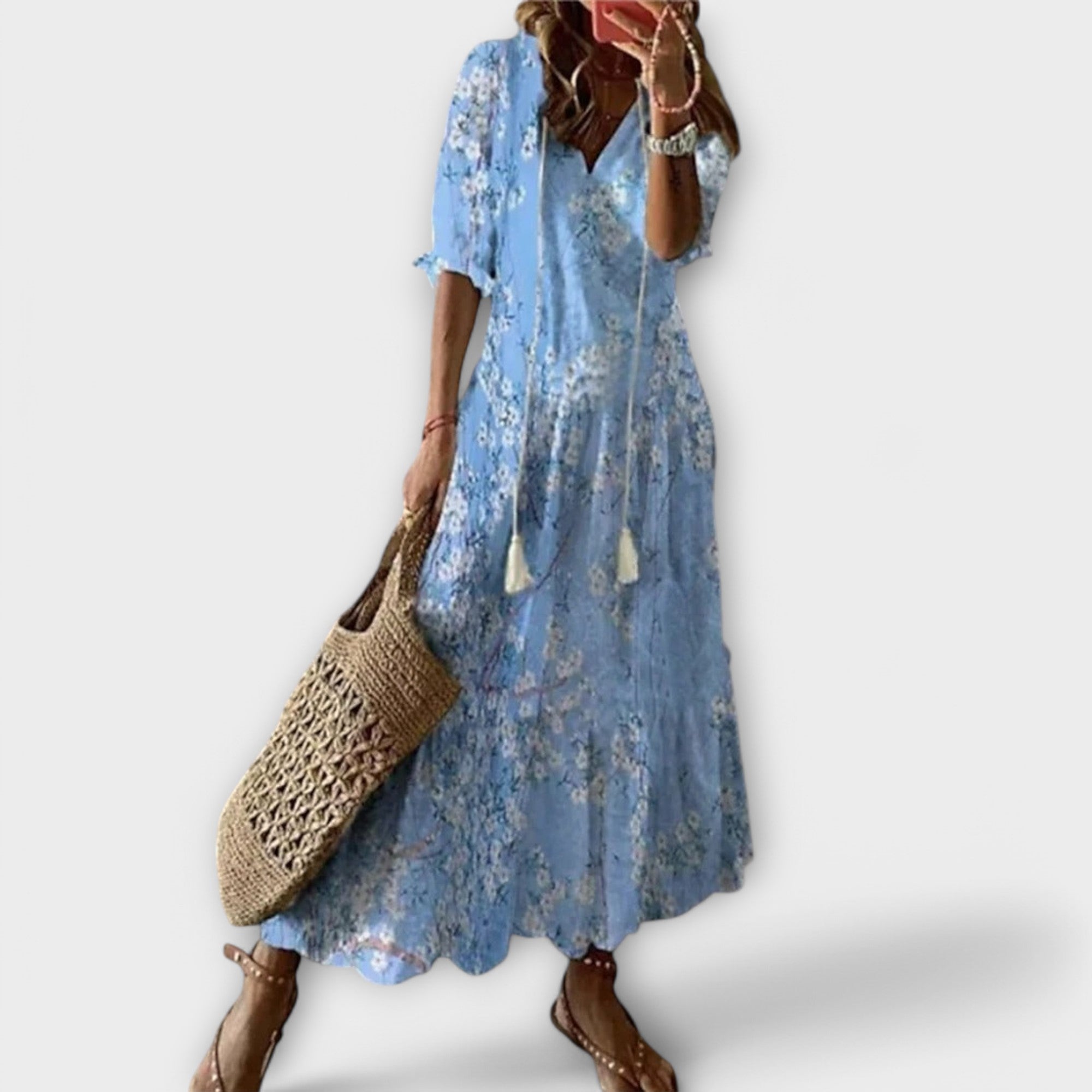 Steliana – Maxi Boho Suknelė