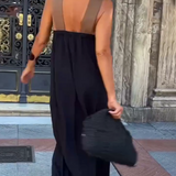 Lavinia – Fluidi Halter Suknelė